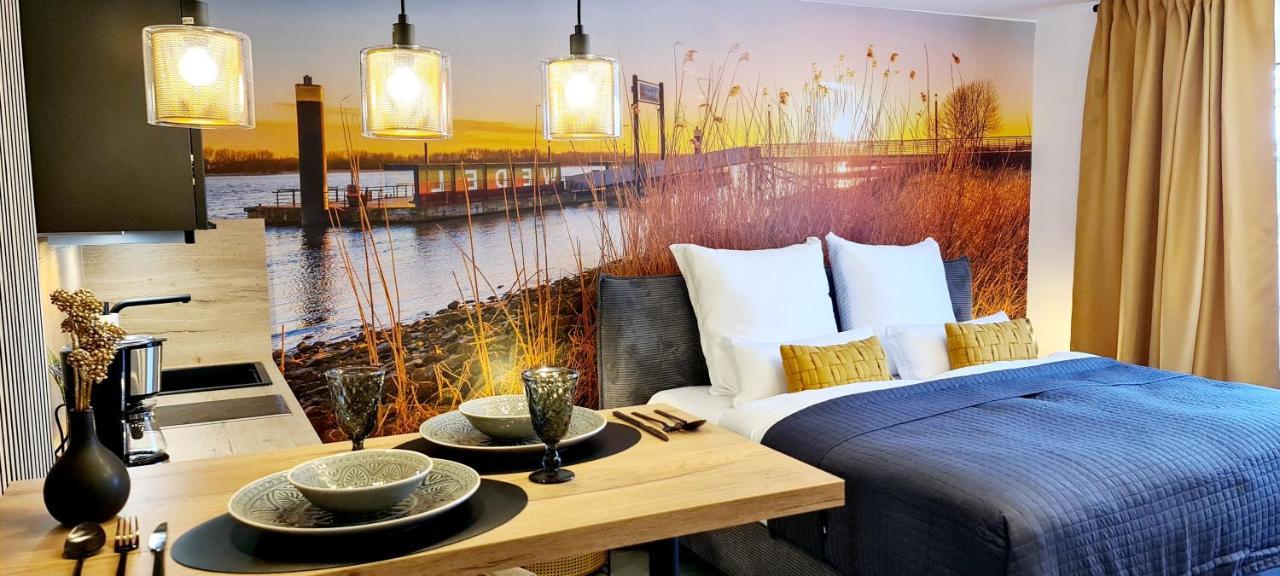Elbquartier | Ferienwohnung In Wedel Dış mekan fotoğraf