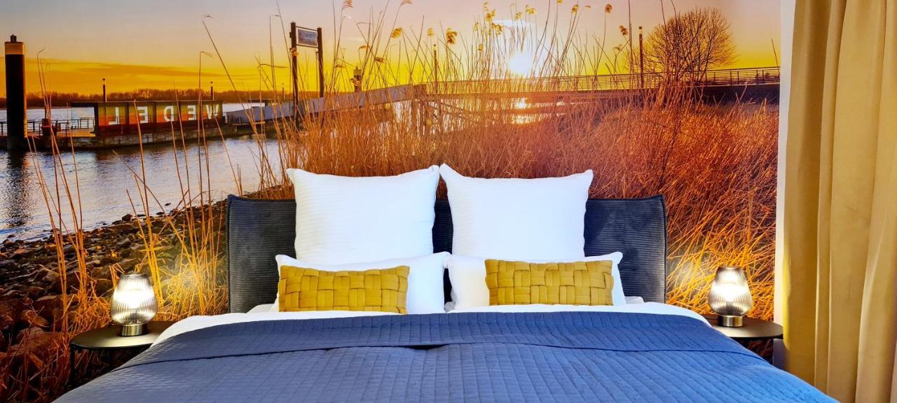 Elbquartier | Ferienwohnung In Wedel Dış mekan fotoğraf